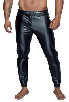 Чоловічі трегінси Noir Handmade H063 Powerwetlook treggings, L, мокрий ефект SX0117 фото