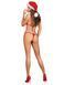 Новорічний комплект Obsessive Santastic 3-pcs set S/M SO9080 фото 7