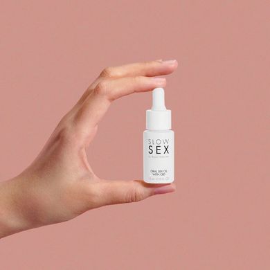 Олія для орального сексу Bijoux Indiscrets Slow Sex Oral Sex Oil CBD (15 мл) SO9339 фото