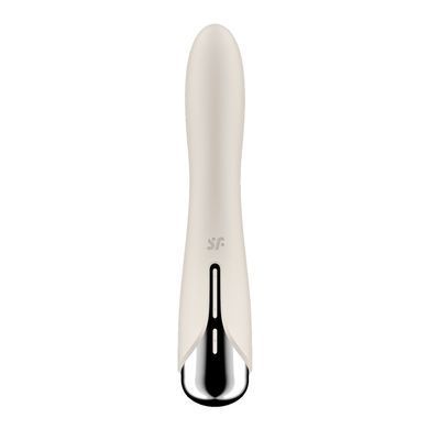 Вібратор точки G з обертанням Satisfyer Spinning Vibe 1 Beige, 2 мотори SX0560 фото