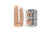 Фалоімітатор подвійний SilexD Double Gusto Flesh (Model 1 size 8" & 7"), двошаровий, силікон + Silexd SO5966 фото 2