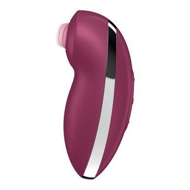 Вібростимулятор-пульсатор Satisfyer Tap & Climax 2 Red, ефект постукування пальцем SX2185 фото