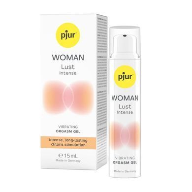 Рідкий вібратор pjur Woman Lust Intense 15 мл, на водній основі, ефект мурашок, посилена формула SO9986 фото
