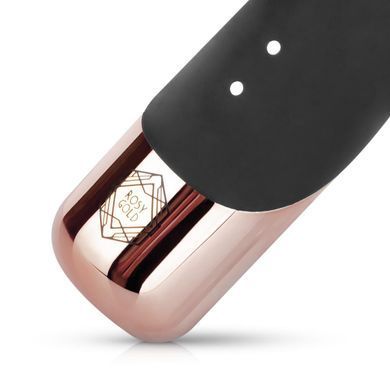 Вібратор-кролик Rosy Gold - Rabbit Vibrator with thrusting function - Black SX3069 фото
