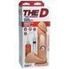 Фалоімітатор, що кінчає, Doc Johnson The D ULTRASKYN Perfect D Squirting &ndash; 7 Inch, діаметр 4,3 см SO9547 фото 2
