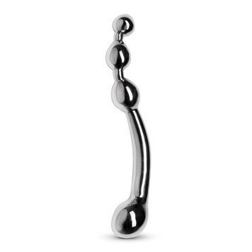 Анально-вагінальний стимулятор Sinner Gear Unbendable &ndash; Multi-Stim Pleasure Wand Metal Anal Dildo SO4613 фото