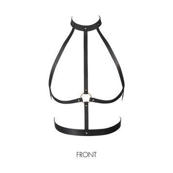 Портупея Bijoux Indiscrets MAZE &mdash; H Harness Black SO2678 фото