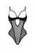 Еротичне боді Passion MARINA BODY, S/M, black, з відкритими чашками SO9718 фото 3