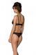 Еротичне боді Passion MARINA BODY, S/M, black, з відкритими чашками SO9718 фото 2
