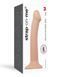 Насадка для страпона Strap-On-Me Dual Density Dildo Flesh M, діаметр 3,3 см, двошарова, гнучкий SO2354 фото 4