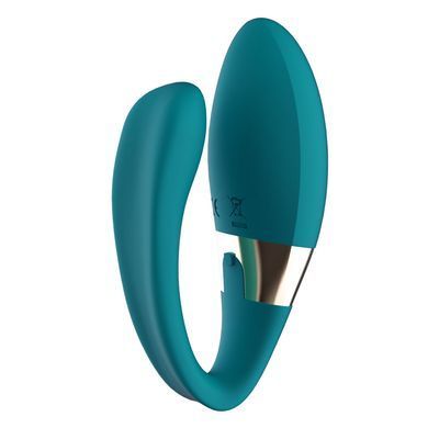 Вібратор для пар LELO Tiani Duo Ocean Blue, 2 мотори, пульт ДК SX1293 фото