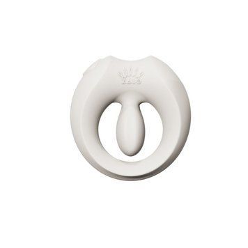 Ерекційне смарт-віброкільце Zalo Apis Ivory White, до 4 годин роботи, зарядний кейс SX2692 фото