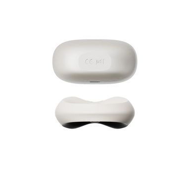Ерекційне смарт-віброкільце Zalo Apis Ivory White, до 4 годин роботи, зарядний кейс SX2692 фото