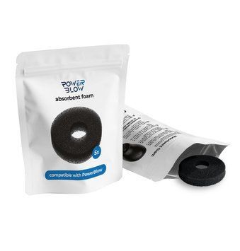 Поглинальна губка Kiiroo Powerblow Absorbent Foam 5 шт, для вакуумної насадки Powerblow SX1225 фото