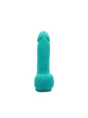 Мило у формі пеніса Чистий Кайф Turquoise size S, крафтове мило-член, натуральне SO4801 фото