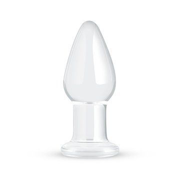 Скляна анальна пробка Gildo Glass Buttplug No. 24 SO4620 фото