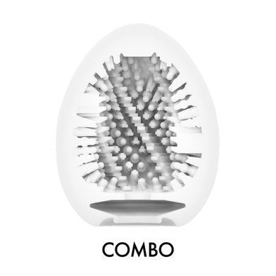 Мастурбатор-яйце Tenga Egg Combo, щільний TPE, пробник лубриканту 5 мл SO9800 фото