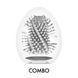 Мастурбатор-яйце Tenga Egg Combo, щільний TPE, пробник лубриканту 5 мл SO9800 фото 3