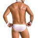 Комплект еротичної чоловічої білизни Passion 037 GREGORY XXL/XXXL White, труси, комірець, манжети SO7584 фото 2