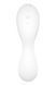 Вакуумний смарт-стимулятор із вібрацією Satisfyer Curvy Trinity 5 (White), керування зі смартфона SO6725 фото 5