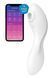 Вакуумний смарт-стимулятор із вібрацією Satisfyer Curvy Trinity 5 (White), керування зі смартфона SO6725 фото 1