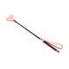 Шльопалка-сердечко Liebe Seele Dark Candy Pink Riding Crop, 55 см SX1664 фото 1