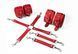 Набір для БДСМ 3 в 1 Feral Feelings BDSM Kit 3 Red, наручники, поножі, хрестовина SO8270 фото 1