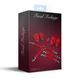 Набір для БДСМ 3 в 1 Feral Feelings BDSM Kit 3 Red, наручники, поножі, хрестовина SO8270 фото 2