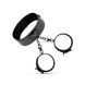 Наручники з нашийником Bedroom Fantasies: Collar & Wrist Cuffs, чорні SO8805 фото 1