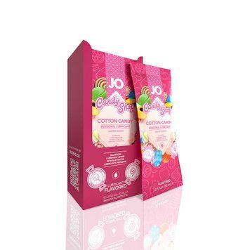 Набір лубрикантів Foil Display Box &ndash; JO H2O Lubricant &ndash; Cotton Candy &ndash; 12 &times; 10ml SO6162 фото