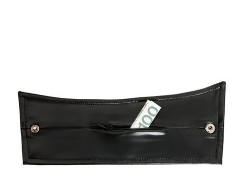Чоловічі браслети з потайним гаманцем Noir Handmade H075, пара, під латекс, потайна блискавка SX0388 фото