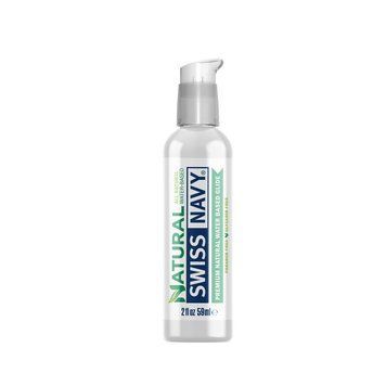 Лубрикант на водній основі Swiss Navy NATURAL All Natural, 59 мл, для чутливої ​​шкіри SX0583 фото
