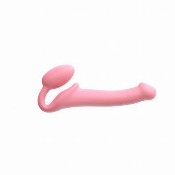 Безремінний страпон Strap-On-Me Rose XL, повністю регульований, діаметр 4,5 см SX2570 фото