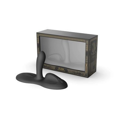 Sit-on-top смарт-вібратор Zalo &ndash; Flora Smart Vibrating Pad Obsidian Black, 9 моторів SX0717 фото