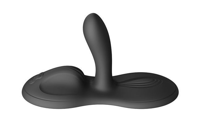 Sit-on-top смарт-вібратор Zalo &ndash; Flora Smart Vibrating Pad Obsidian Black, 9 моторів SX0717 фото