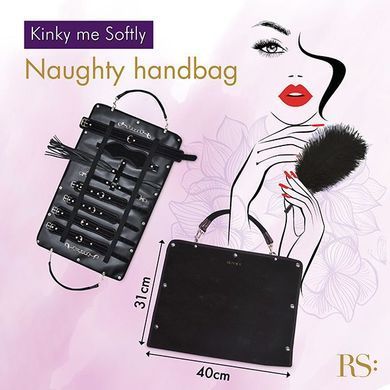 Подарунковий набір для BDSM RIANNE S &mdash; Kinky Me Softly Black: 8 предметів для задоволення SO3864 фото