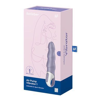 Вібратор надувний Satisfyer Air Pump Vibrator 1 SX2181 фото