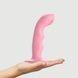Насадка для страпона з подвійною точковою пульсацією Strap-On-Me TAPPING DILDO WAVE &ndash; CORAL PINK, М SO9622 фото 4