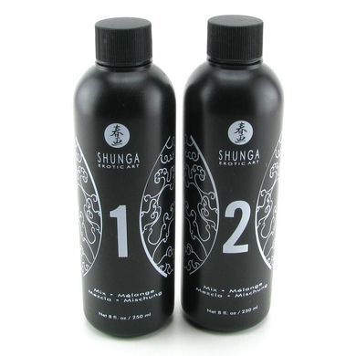 Гель для NURU-масажу Shunga Oriental Body-to-Body &ndash; Exotic Fruits (2 x 225 мл) плюс простирадло SO2552 фото