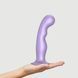 Насадка для страпона Strap-On-Me Dildo Plug P&G Lilas Metallic XL SO9006 фото 2