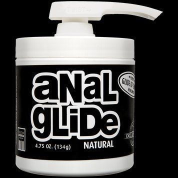 Анальна змазка на олійній основі Doc Johnson Anal Glide Natural (127 г) тривале ковзання SO1567 фото