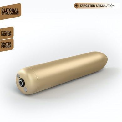 Перезаряджувана віброкуля Dorcel Rocket Bullet Gold SO4071 фото
