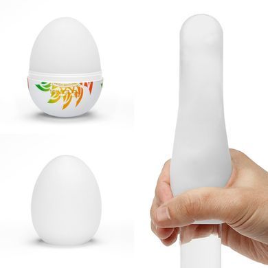 Мастурбатор-яйце Tenga Egg Shiny II Pride Edition, щільний TPE, пробник лубриканту 5 мл, лімітована серія SX1013 фото