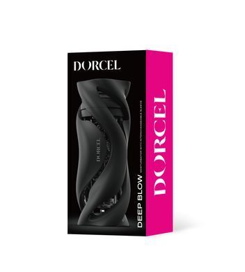 Мастурбатор Dorcel DEEP BLOW BLACK, подвійне використання SO7378 фото