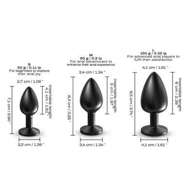 Анальна пробка Dorcel ONIX PLUG L SX1375 фото