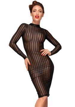 Сукня з мокрим ефектом Noir Handmade F182 Classic dress made of elastic tulle, M SX0048 фото