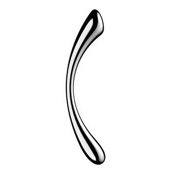 Металевий дилдо Satisfyer Cosmic Crest 1, двосторонній, можна нагрівати й охолоджувати SX3251 фото