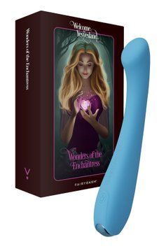 Вібратор для точки G FairyGasm MerryWand blue SX0631 фото
