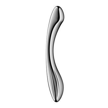 Металевий дилдо Satisfyer Pure Gravity 1, двосторонній, можна нагрівати й охолоджувати, 939 г SX3253 фото