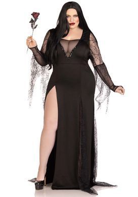 Костюм Мортіші Аддамс Leg Avenue Sexy Spooky Morticia 1X&ndash;2X SO9218 фото